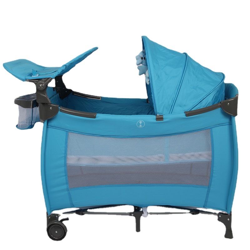 European Baby Function Portable Foldable Game Bed Newborn Folding Bed Travel Bed